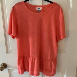 Old Navy Peach Top